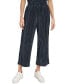 Фото #1 товара Andrew Marc New York Women's High-Rise Pull-On Plisse Crop Pants