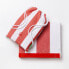 Фото #6 товара набор полотенец Benetton 2 шт, красный цвет, 90 x 160 cm