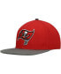 Men's Red, Pewter Tampa Bay Buccaneers 2Tone Snapback Hat