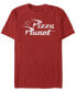 Фото #1 товара Men's Pizza Planet Short Sleeve Crew T-shirt