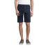Фото #11 товара Men's School Uniform 11" Plain Front Wrinkle Resistant Chino Shorts