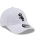 Фото #4 товара Men's White Chicago White Sox League II 9FORTY Adjustable Hat