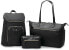 Фото #8 товара Мужской городской рюкзак черный с кожаным карманом Samsonite Solutions Bucket Backpack, Olive