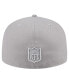 Фото #6 товара Men's Gray Pittsburgh Steelers Color Pack 59FIFTY Fitted Hat