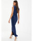 ფოტო #2 პროდუქტის Women's Slinky Knot Front Maxi Dress