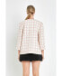 Фото #2 товара Women's Tweed Boxy Jacket