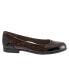 Фото #1 товара Trotters Arnello T1751-242 Womens Brown Narrow Leather Loafer Flats Shoes 10