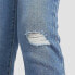 Фото #5 товара Levi's Girls' High-Rise Straight Jeans - Medium Wash 12