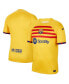 Men's Yellow Barcelona 2022/23 Fourth Breathe Stadium Replica Jersey