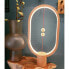 Фото #11 товара Декоративная настольная лампа Allocacoc Heng Balance Коричневый Теплый белый Деревянный Пластик 1,5 м