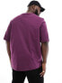 Calvin Klein Big & Tall cotton comfort fit t-shirt in purple