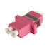 Lindy Fiber Optic Coupler LC - LC - Pink