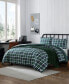 Фото #4 товара North Sail Plaid Brushed Microfiber 2 Piece Duvet Cover Set, Twin