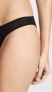 Skin Women's 246168 Bikini Panties Black Underwear Size L