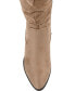 ფოტო #12 პროდუქტის Women's Zivia Wide Calf Boots