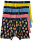 ფოტო #1 პროდუქტის Men's Rainbow Lickies Boxer Briefs, Pack of 4