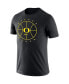Men's Black Oregon Ducks Basketball Icon Legend Performance T-shirt