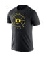 Фото #3 товара Men's Black Oregon Ducks Basketball Icon Legend Performance T-shirt