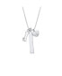 ფოტო #1 პროდუქტის Animal Pet Dog Cat Puppy Kitten Heart Dog Bone Charm Paw Prints Dog Tag Pendant Necklace For Women Teen .925 Sterling Silver