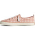 Фото #6 товара Women's Crest Vibe Gingham Canvas Sneakers, Created for Macy's