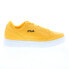 Фото #2 товара Fila Unlock Court 1CM01756-702 Mens Yellow Synthetic Lifestyle Sneakers Shoes