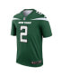 Men's Zach Wilson Gotham Green New York Jets Legend Jersey