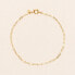 ფოტო #1 პროდუქტის 18K Gold Plated Chain - Elaine Necklace 16" For Women