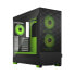 Fractal Design Pop Air - Tower - PC - Black - Green - ATX - micro ATX - Mini-ITX - Steel - Tempered glass - Multi