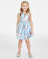 ფოტო #1 პროდუქტის Little & Toddler Girls Printed Mikado Social Dress