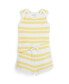 Baby Boys Striped Terry Tank and Shorts Set