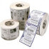 Фото #2 товара Zebra Z-Ultimate 3000T White - White - Permanent Adhesive - Polyester - Thermal transfer - 51mm x 13mm - 20 cm