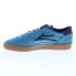 Фото #5 товара Lakai Cambridge MS4220252A00 Mens Blue Suede Skate Inspired Sneakers Shoes