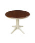 Фото #1 товара 36" Round Top Pedestal Table - 28.9"H