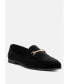 ფოტო #5 პროდუქტის evelio horsebit embellsihed velvet loafers