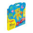 Фото #2 товара Цветные карандаши Jovi Медвежата восковые, упаковка 8 шт, разноцветные