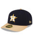 Фото #4 товара Men's Navy Houston Astros 2023 Gold Collection Low Profile 59FIFTY Fitted Hat
