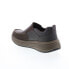 Фото #12 товара Skechers Calabrio Bazley 205006 Mens Brown Leather Lifestyle Sneakers Shoes