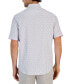 Men's Alfatech Geometric Print Stretch Button-Up Short-Sleeve Shirt, Created for Macy's