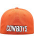 ფოტო #5 პროდუქტის Men's Orange Oklahoma State Cowboys Reflex Logo Flex Hat