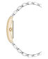 ფოტო #3 პროდუქტის Women's Quartz Two-Tone Alloy Link Bracelet, 23mm