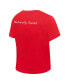 ფოტო #2 პროდუქტის Women's Peanuts Ly Sweet Baby Doll Cropped T-Shirt