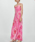 ფოტო #5 პროდუქტის Women's Slit Detail Floral Dress