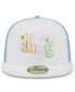 Фото #2 товара Men's White Winston-Salem Dash Theme Nights Shags 59FIFTY Fitted Hat