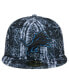Фото #3 товара Men's Black Detroit Lions Shibori 59fifty Fitted Hat