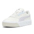 Puma Cali Court Leather Lace Up Womens Off White Sneakers Casual Shoes 39380207 9 - фото #2