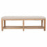 Bench Alexandra House Living Grey Cream 38 x 51 x 150 cm