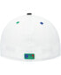 Фото #2 товара Men's White, Black Kansas City Royals Primary Eye 59FIFTY Fitted Hat