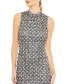 ფოტო #3 პროდუქტის Women's Embellished High Neck Sleeveless Midi Dress