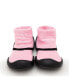 Baby Girl First Walk Sock Shoes Mary Jane - Pink