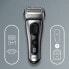 Фото #4 товара Электробритва Braun Series 8 8457cc Wet&Dry с SensoFlex, чёрно-серая, аккумулятор, время работы 60 минут